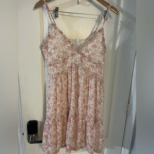 Madden Girl Pink Floral Mini Dress
